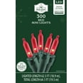 thumbnail image 5 of Indoor/Outdoor 300-Count LED Mini Christmas String Lights, Red, 62.3', by Holiday Time, 5 of 6