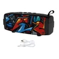 thumbnail image 1 of Soundbox Camping al aire libre Senderismo Altavoz portátil Reproductor de música estéreo Altavoz compatible con Bluetooth, Doodle Speravity EL000359-05B, 1 of 2