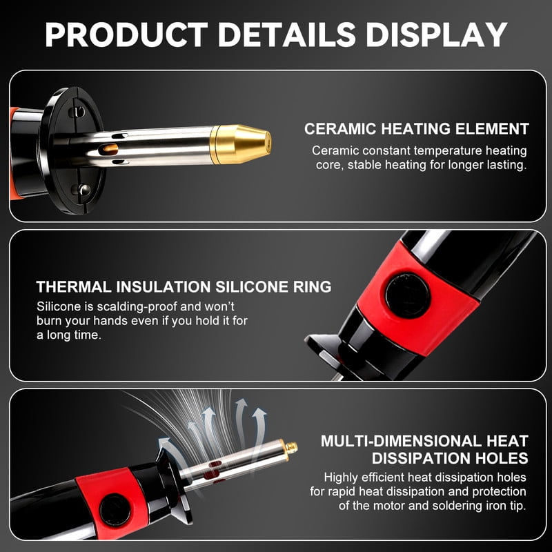 Hotfix Applicator DIY Hot Fix Rhinestone Applicator Wand Tool Kit for Clothes Shoes Crafts US