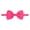 Hot Pink, variant on Soft Stretch Nylon Headbands for Girls No Non Marking Baby Toddler Hair Bows Elastic Hair Hot Pink One Size