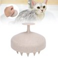 thumbnail image 1 of Peine de masaje para mascotas cepillo de baño multifuncional para mascotas silicona suave lavable duradero para perros para bañarse para limpieza masaje aseo para gatos ANGGREK Otros, 1 of 8