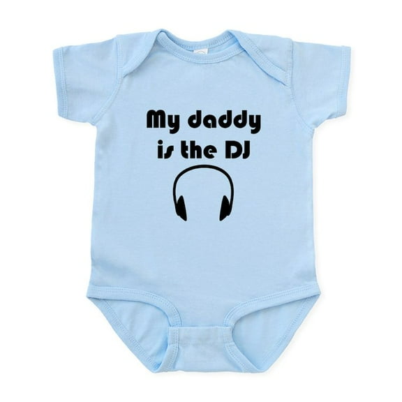 CafePress - My Daddy Is The DJ Body Suit - Baby Light Bodysuit, Size Newborn - 24 Months