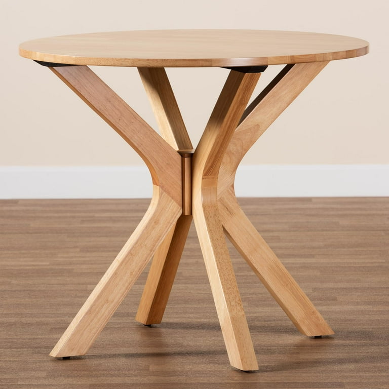 Baxton Studio Kenji Modern Natural Brown Finished Wood 34-Inch
