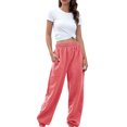 thumbnail image 2 of Minnieouse Pantalones de mujer Pantalones de yoga elásticos de cintura alta Pantalones de chándal deportivos de entrenamiento, blanco, S Prendas para la parte inferior del cuerpo Rosado XXL Minnieouse AP003411-25, 2 of 6