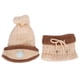 thumbnail image 3 of Gorro de punto ajustable LHCER 3 unids/set a prueba de viento de Hilo de lana para invierno, 3 of 8