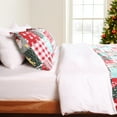thumbnail image 4 of HITIME 100% Polyester Printed Christmas Duvet Cover Set - King Size 3 Piece Lightweight & Breathable Bedding Set, Soft Microfiber Comforter Cover with Zipper Closure, Christmas Collection, 4 of 8