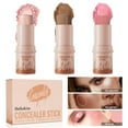 thumbnail image 2 of 3-Color Highlighter Stick Set - Instant 3D Makeup Effect, Lightweight, Long-Lasting, 2 of 8