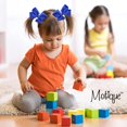 thumbnail image 2 of 3 Inch Grosgrain Bow for Little Girls- Set of 6 (Blue Mix), 2 of 5