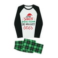 thumbnail image 3 of Nituyy Matching Christmas Family Pajamas Sets, Matching Pajamas for Xmas, Santa Elf Reindeer Print Loungewear, 3 of 5