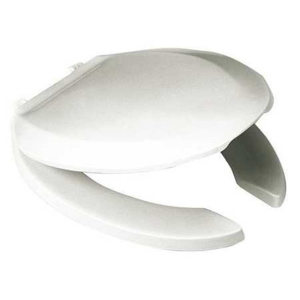 TOTO SC13401 Toilet Seat, With Cover, polypropylene, Elongated, White