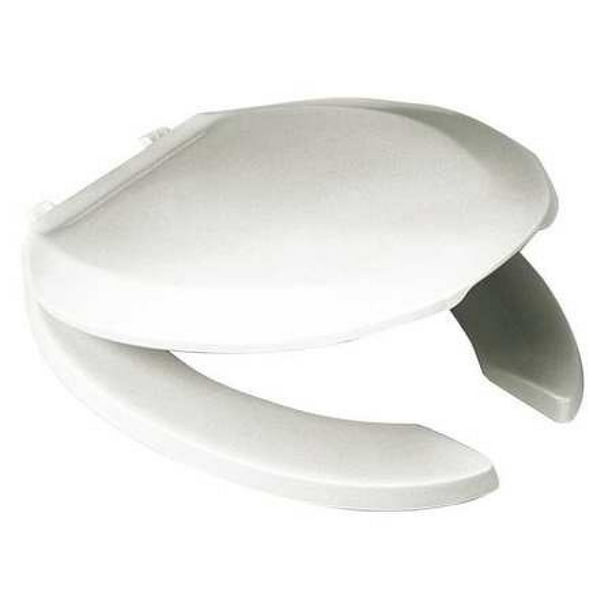 TOTO SC13401 Toilet Seat, With Cover, polypropylene, Elongated, White
