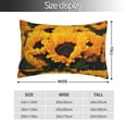 thumbnail image 2 of Fotbe Flower Bush Sunflower Funda de Almohada Decorativa Estilo Occidental, Lujo en Algodón, Fundas para Almohadas King, Cojín Estampado para Decoración del Hogar-20"x30", 2 of 6