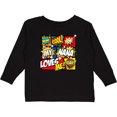 thumbnail image 3 of Inktastic My Nana Loves Me Boys or Girls Long Sleeve Toddler T-Shirt, 3 of 5
