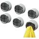 thumbnail image 1 of 6 Piezas Soporte para Toallas de Té, Colgador Adhesivo para Toallas de Té, Colgador para Toallas de Té con Ventosa para Cocina, Soporte para Toallas de Té con Ventosa para Baño, Armario y P, 1 of 5