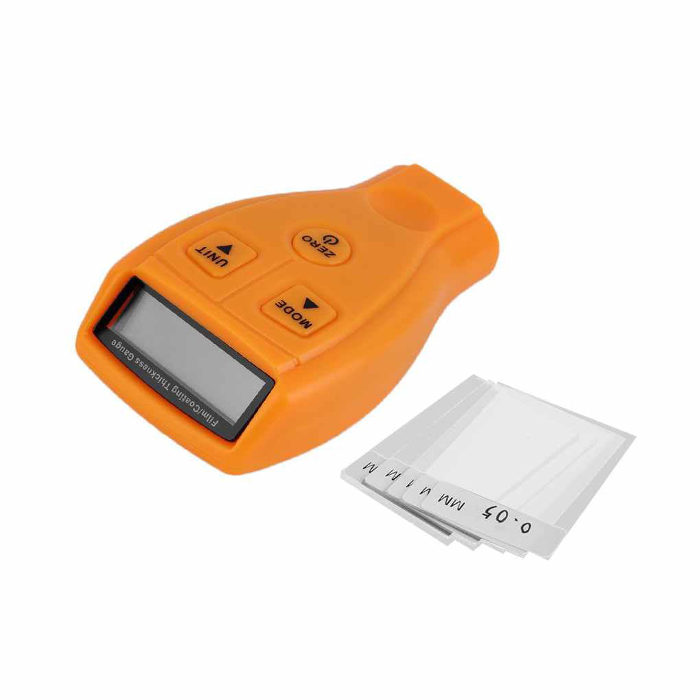 LCD Measuring 0-1.80mm/0-71.0 mil Digital Automotive Coating Thickness Gauge 
