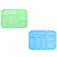 thumbnail image 4 of EeaseMX 2 bandejas de plástico para tratamiento bucal, mini bandejas de almacenamiento (colores surtidos), 4 of 8