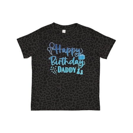 

Inktastic Blue Happy Birthday Daddy Gift Toddler Boy or Toddler Girl T-Shirt