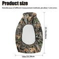 thumbnail image 7 of Renewold All-Season ATV Seat Cover 25.2x10 Inch Waterproof Tear-Resistant Universal Four Wheeler Seat Cover Stretch Fit for Honda Rancher 420/Yamaha Kodiak 450, Deer Camo Hunting Forest Gray, 7 of 7