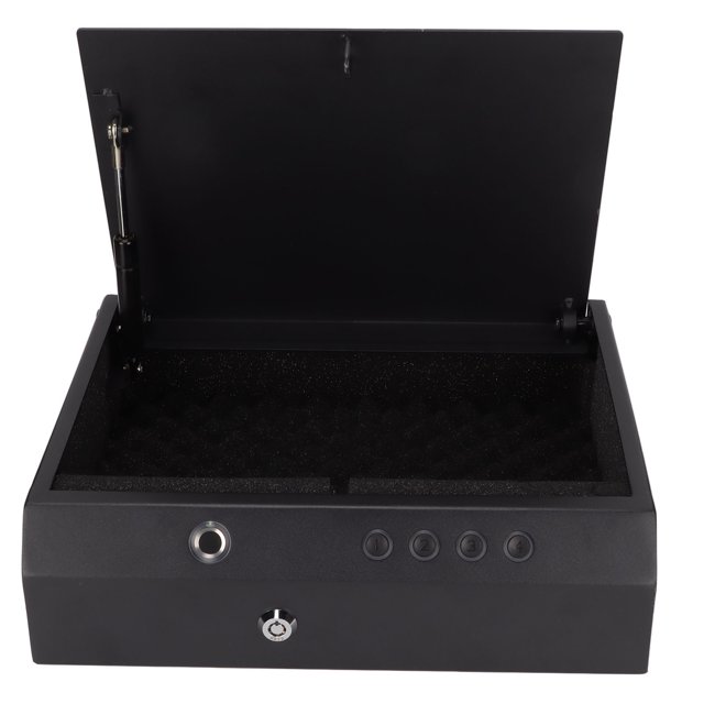 Cajas Fuertes Biométricas, Caja Fuerte Para El Hogar Acceso Rápido Resistente A Los Impactos Para El Gabinete Del Dormitorio De La Oficina