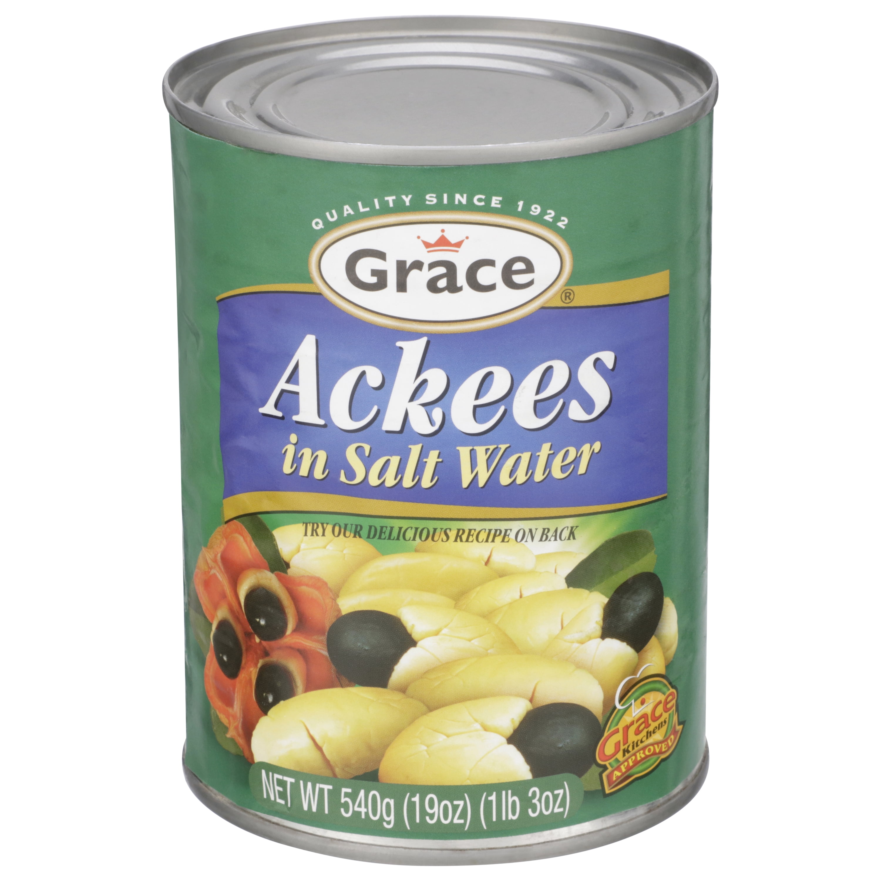 (2 pack) Grace Ackee 18.3 oz Can