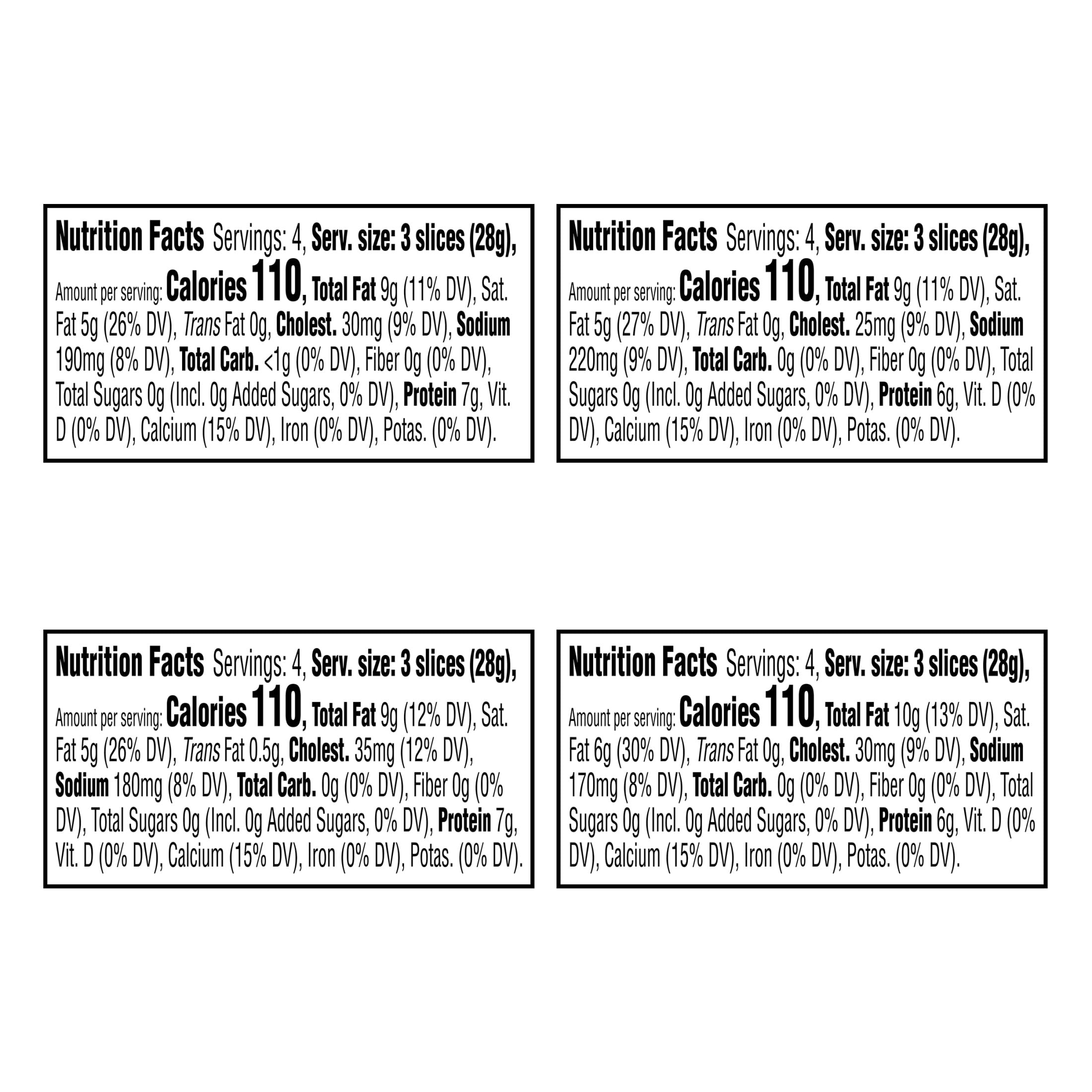 Cracker Barrel Cracker Cuts Variety Pack Cheese Snacks, 16 oz Tray