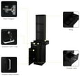 thumbnail image 4 of Zimtown Barber Station Cabinet Wooden Hair Styling Storage Locker Beauty Salon Equipment, Black, 4 of 9