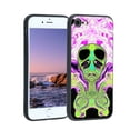 thumbnail image 1 of Compatible with iPhone 8 Phone Case, Psychedelic-Trippy-Alien-Art-Visuals-Colours25 Case Men Women, Flexible Silicone Shockproof Case for iPhone 8, 1 of 1