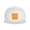 White, variant on Flat Bill Visor Classic Snapback Hat Bitcoin Rich Adjustable Baseball Cap for Men Women Black