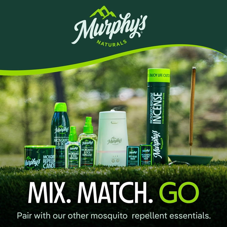 Murphy's Naturals, Mosquito & Tick Repellent Spray, 2oz, 3 Pack