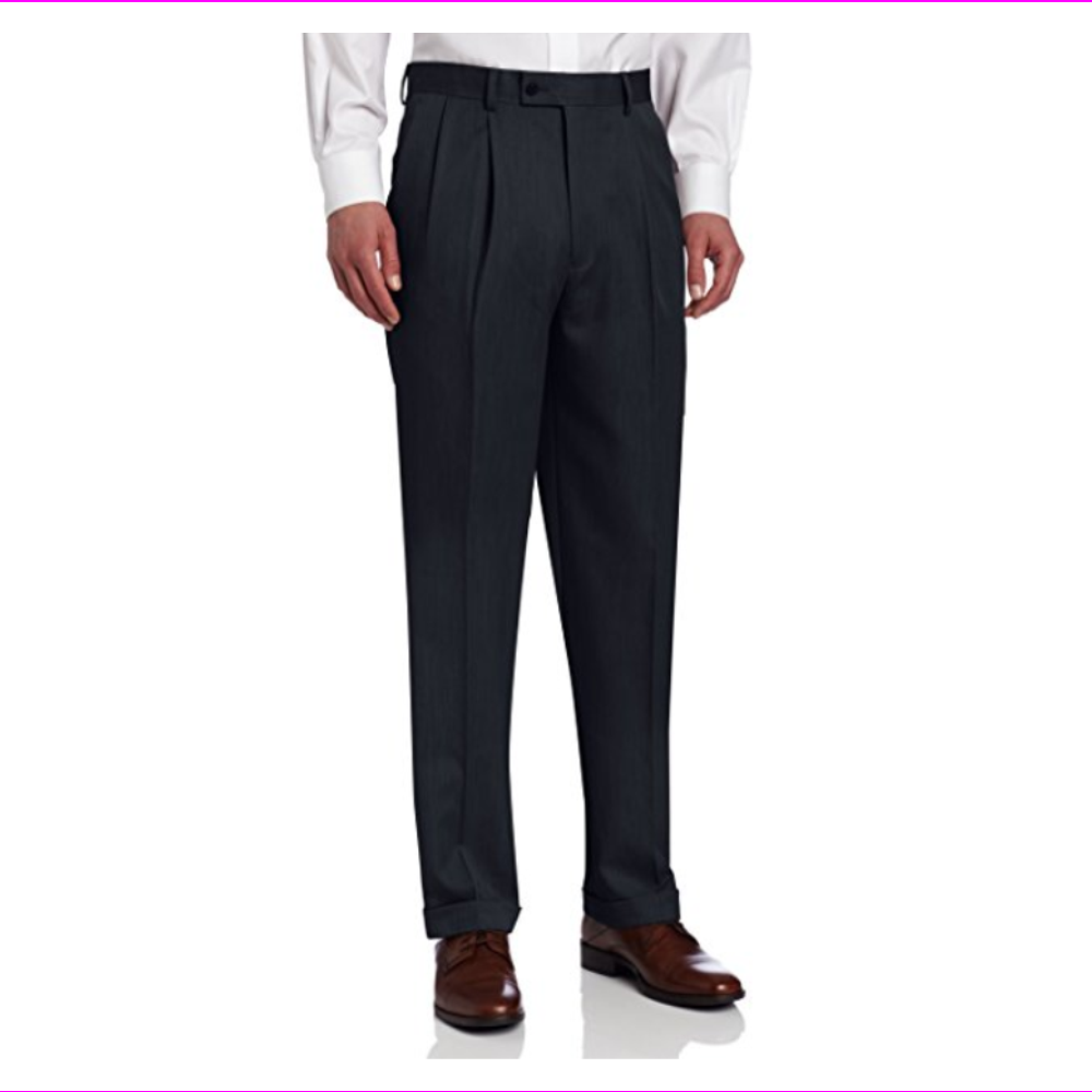 louis raphael pleated dress pants