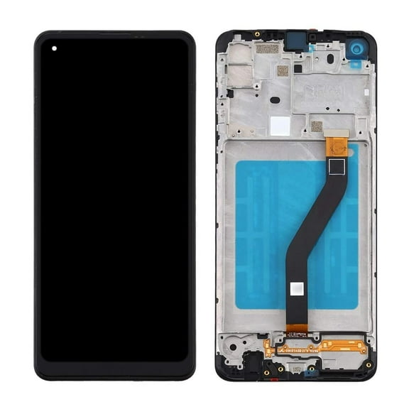 Replacement LCD Display Touch Screen Digitizer Assembly With Frame For Samsung Galaxy A21 (SM-A215W) 2020 / All Colors