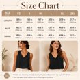 thumbnail image 4 of Carlikeit Women's Linen Blend V Neck Crop Tank Top Sleeveless Casual Summer Top, 4 of 12