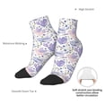 thumbnail image 6 of Pofeuu Lavender Flowers Print 30cm Socks, Adult Running Hiking Socks for Youth and Adult, 6 of 7