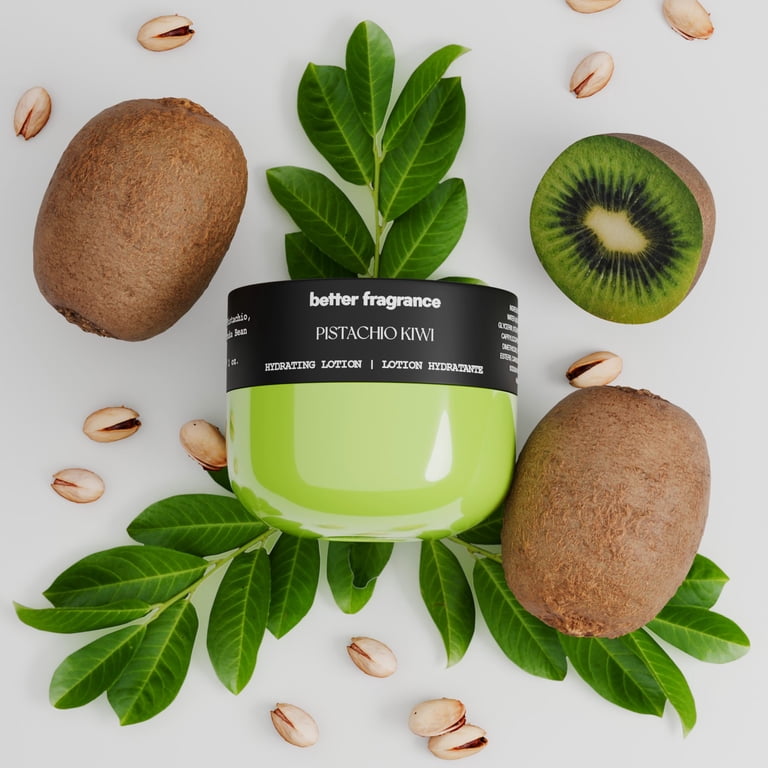 Better Fragrance Pistachio Kiwi Body Lotion, Hydrating