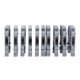 thumbnail image 3 of Terminales combinados, 100 piezas Terminal tipo tornillo Bloque de terminales de cobre Terminal de cableado de riel Rendimiento confiable VoborMX herramienta, 3 of 8