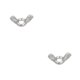 thumbnail image 4 of Wosthever Juego de tornillos de ala de acero inoxidable, seguro y duradero, para diversas aplicaciones, M8 inoxidable, 30 pack/lote M8 2Conjunto, 4 of 6