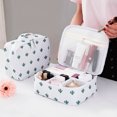 thumbnail image 4 of Cheers.US Makeup Bag Cosmetic Bag for Women Cosmetic Travel Makeup Bag Large Travel Toiletry Bag for Girls Make Up Bag Brush Bags Reusable Toiletry Bag, 4 of 7