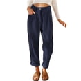 thumbnail image 1 of Long Pants,Loose Straight Pants Pure Straight Leg Pants Zipper Straight Pants Seamless Integration, 1 of 5