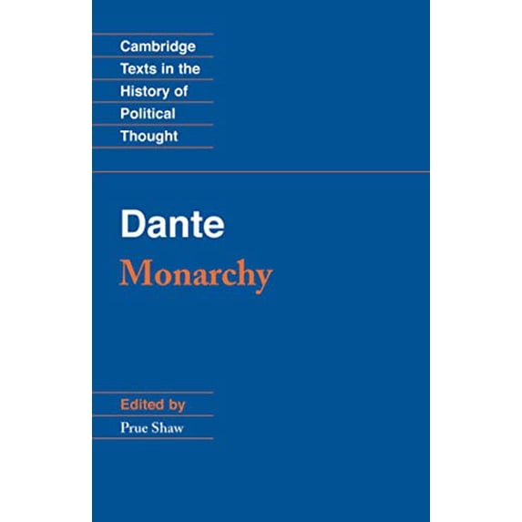 Pre-Owned Dante: Monarchy (Paperback) 0521567815 9780521567817