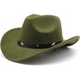 GBB-Simple Version of Cowboy Hat, Solid Color Cowboy Hat, Retro Cowboy ...