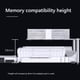 thumbnail image 3 of DQrwqpou Disipador Calor Memoria 4 Pines PWM Ventiladores Duales 5020 5 V 3 Pines ARGB para DDR4 DDR5 (blanco), 3 of 9