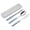 D, variant on Stainless Steel Cutlery Set - 3PCS, Portable, Dishwasher Safe, Suitable for Travel Camping