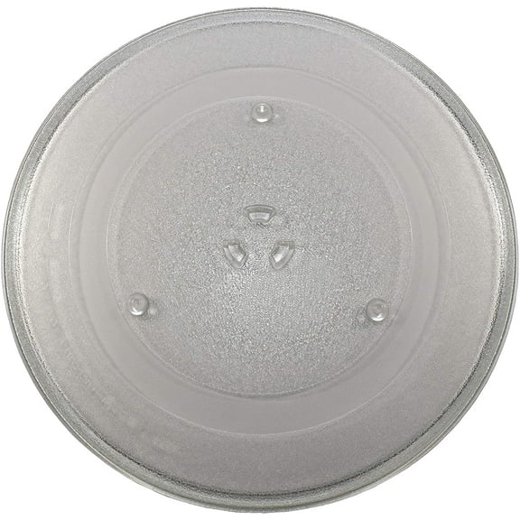 HQRP 14-1/8 inch Glass Turntable Tray Works with GE WB49X10030 JES1131GB002 JES1131GB01 JES1131WC002 JES1231WC001 Microwave