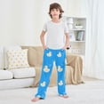 thumbnail image 6 of Duck Pattern Pajama Pants Soft Lightweight Lounge Pants Bottoms Sleep Pants Warm Comfy, 6 of 9