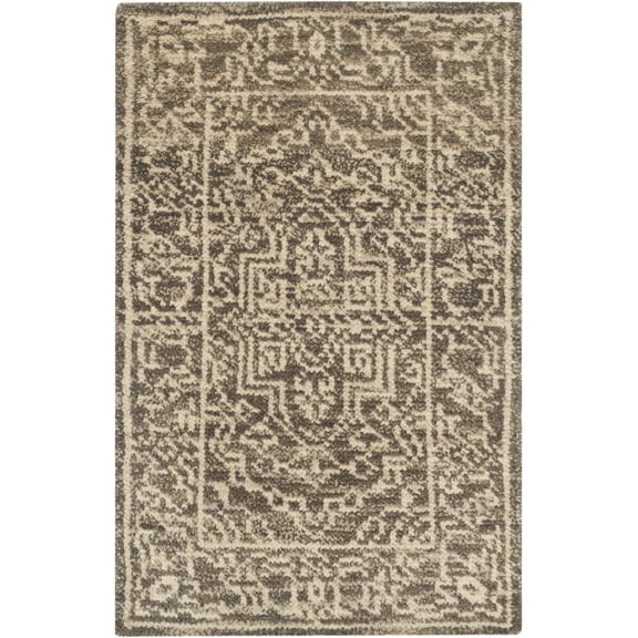SAFAVIEH Kenya Gracelyn Oriental Area Rug, Brown/Beige, 2' x 3'