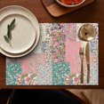 thumbnail image 5 of Pioneer Flower Floral Print Pattern Summer Placemats Table Placemats Set Of 4-Linen Kitchen Washable Placemats Table Mats 12x18 Inch Non-Slip Heat Resistant, 5 of 5