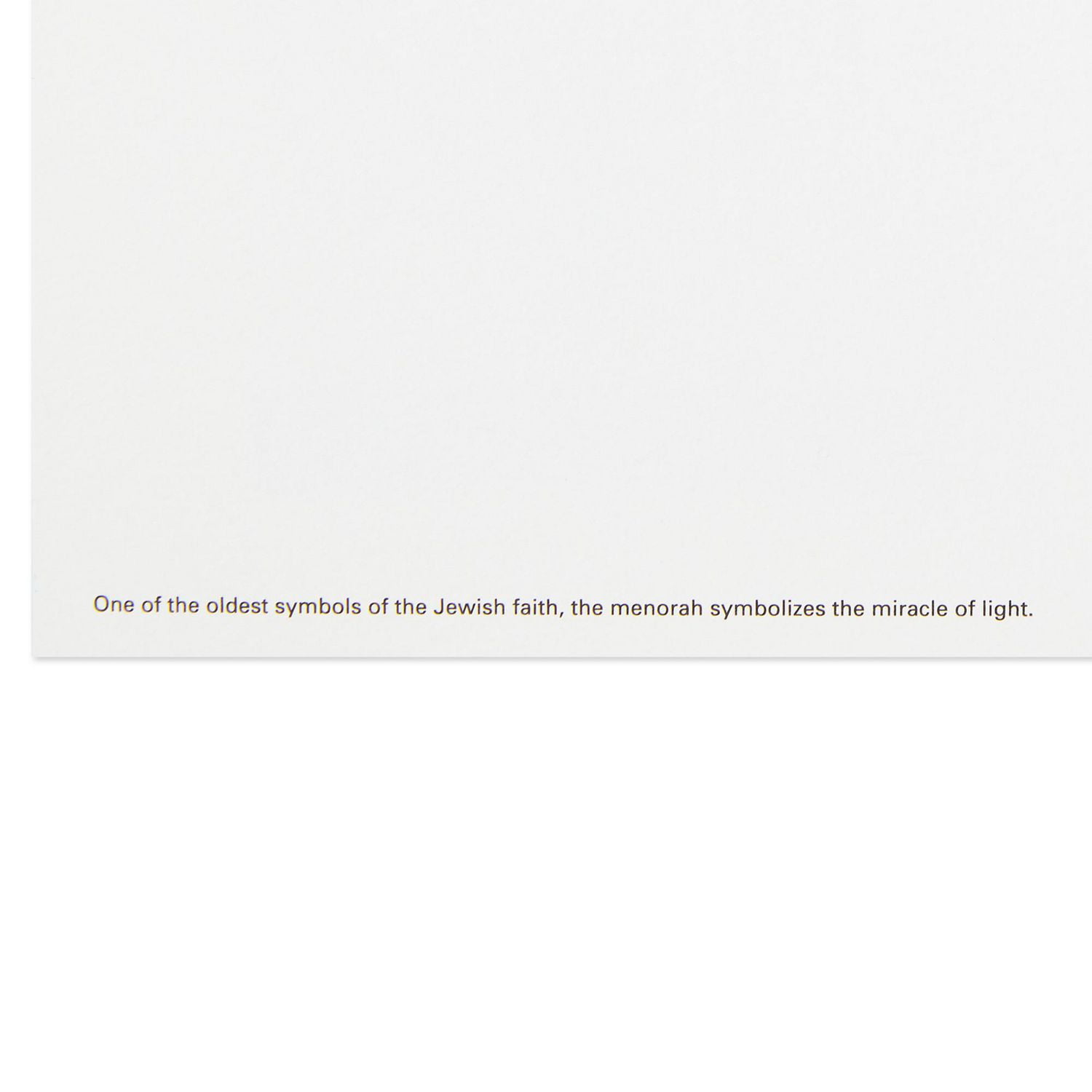 Hallmark UNICEF Hanukkah Boxed Cards, Menorah Candles (12 Cards and 13 Envelopes)