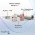 thumbnail image 4 of RecPro PVC RV Rubber Roof Kit | 8.5' Wide x 5 ft - 40 ft | 8010 | 1021 | Butyl (15) | Made in USA, 4 of 4