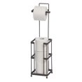 thumbnail image 1 of Mango Steam Porte-Papier Toilette avec Rangement pour Rouleaux - Taupe, Autoportant, Gain de Place, Résistant à la Rouille, pour Petits Espaces, 1 of 10