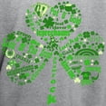 thumbnail image 3 of CafePress - St Paddys Day Shamrock Hooded Sweatshirt - Pullover Hoodie, Hooded Sweatshirt, 3 of 4